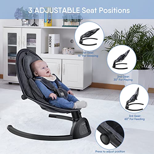 Baby Swings for Infants, BabyBond Bluetooth Infant Swing with Music