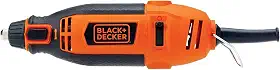 BLACK+DECKER Kit Micro Retifica, para Cortes e Desbastes, com 113 Acessórios, Modelo ‎RT18KA, 220V