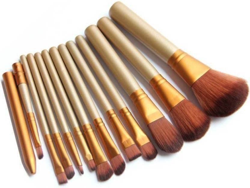 SKINPLUS makeup brushes set soft & silky (Pack of 12)