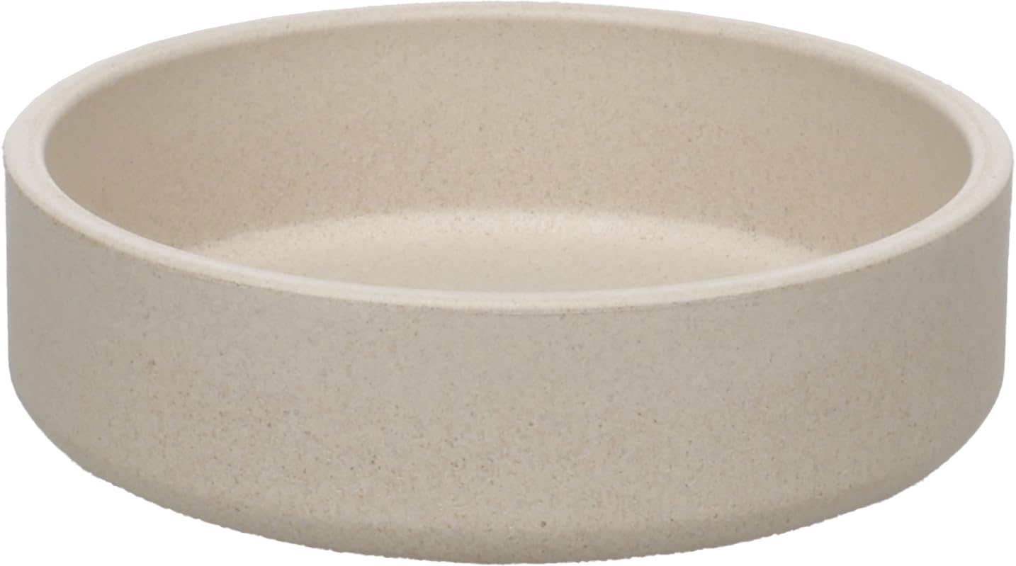 FEEDING AND DRINKING BOWL KAUNIS BEIGE 12CM 250ML