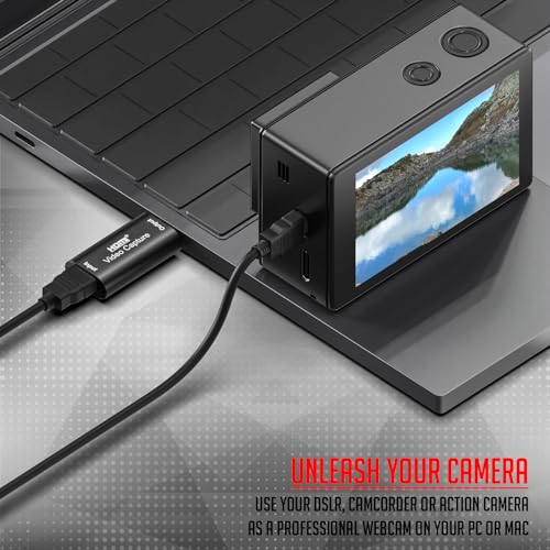 Lapster Speedy Video Capture Device HDMI to USB 2.0 for Gaming, Streaming, Compatible with Nintendo Switch, PS3/4, Xbox One, 4K HDMI Video Capture... - Image 4