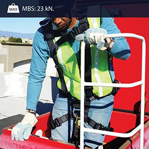 Fusion Climb TAC-Scape-H Utility Harness – Heavy-Duty Adjustable Gear Support with Quick-Release Buckles, Black