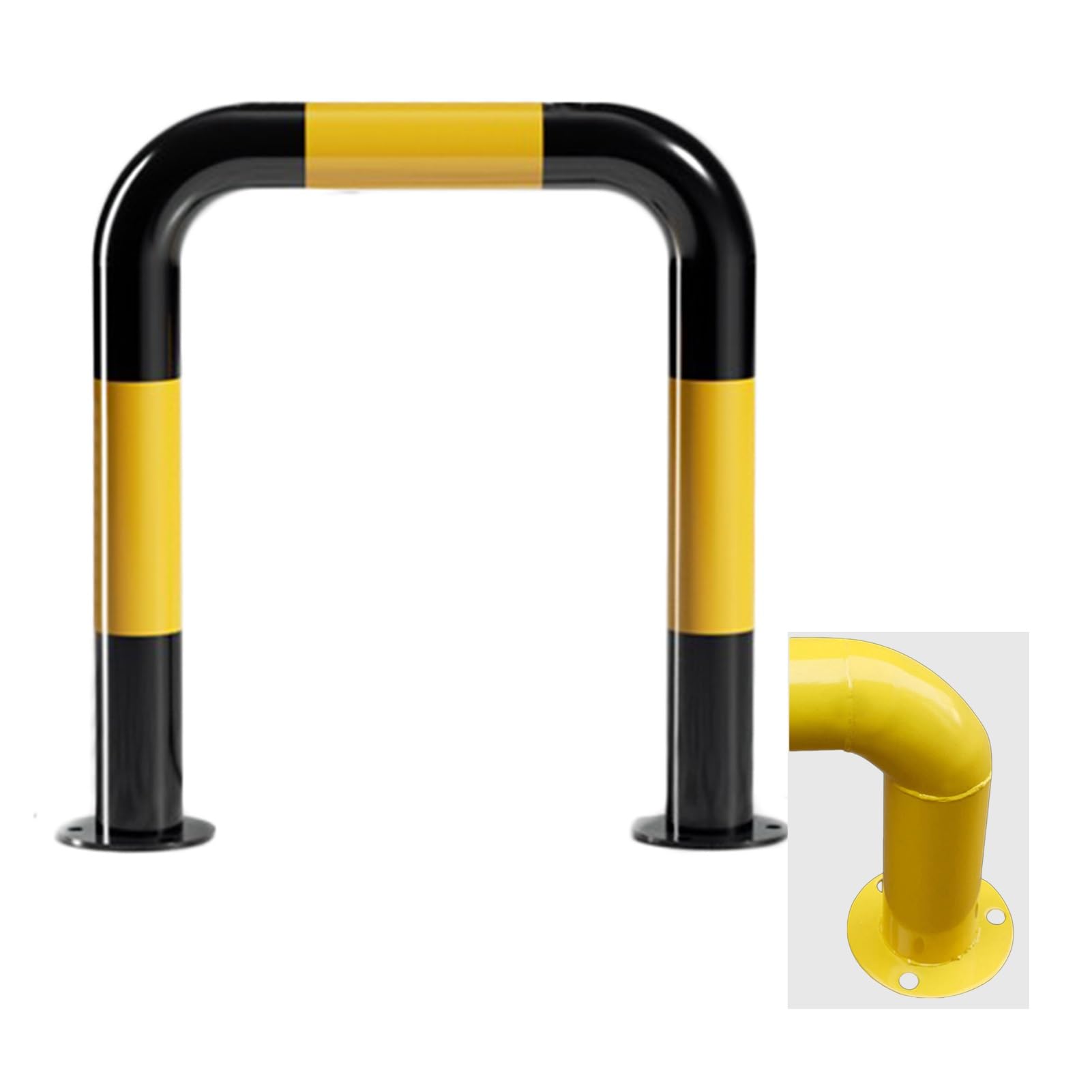 Amazon.co.jp: U字型ガードレール衝突防止バー、鉄製ガレージ