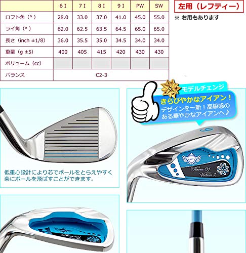 Amazon.co.jp: WORLD EAGLE FL-01V2 A/Blue クラブセット 10本
