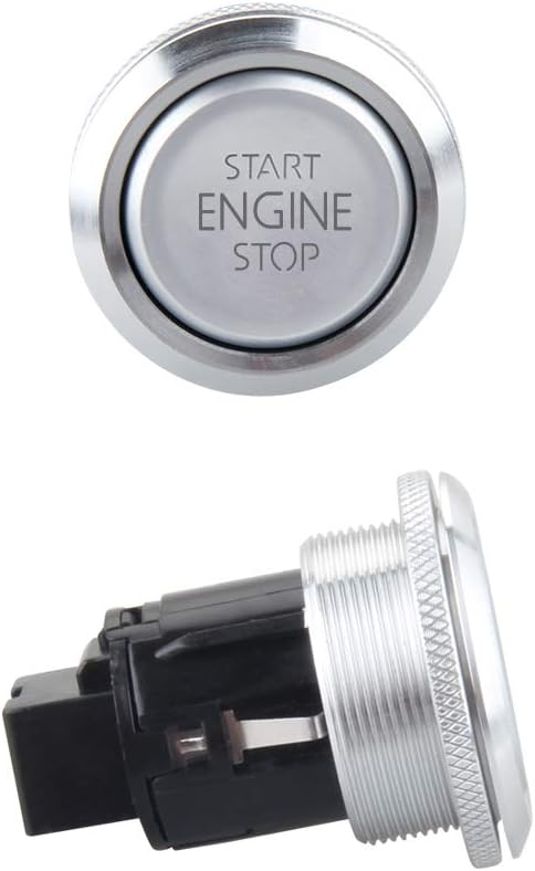 EASYGUARD P3 Replacement Push Start Stop Button for ec002 or es002 or ec110 Series (P3 Style, red)