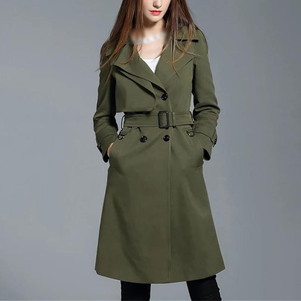 Amazon.com: Generic Spring Jacket Fashion Women Long Trench Coat Amazon.com: Generic Spring Jacket Fashion Women Long Trench Coat