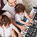 RenFox Piano Keyboard 61-Key Portable Keyboard Piano for Kids with Microphone&USB Cable Toy for Kids Boys Girls