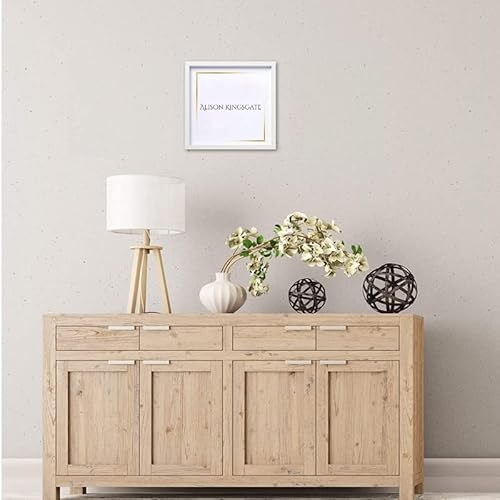 Alison Kingsgate 6x6 Inch Safe Perspex Front White Square Frame - Cosy Home Interiors Alison Kingsgate 6x6 Inch Safe Perspex Front White Square Frame - Image 2