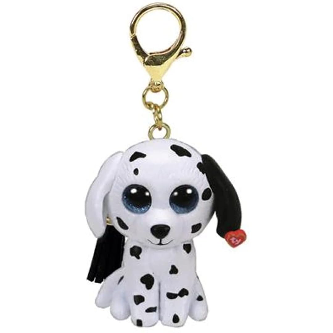 TY Toys 2008087 Plush Toy, White Black, 9 cm