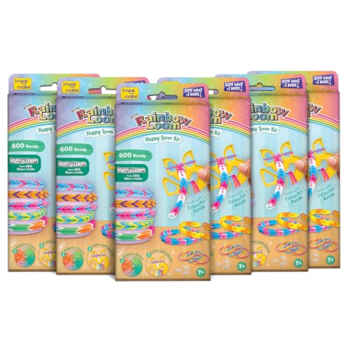 Image of Imagimake Happy Loom Kit |DIY Return Gift - Pack of 6 |Kit for Girls Age 7+