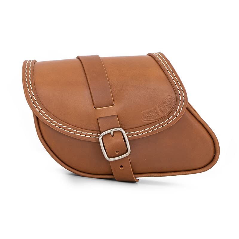ends cuoio Leather Swingarm Bag Compatible with all 2015-2025 Scout and Scout Bobber, 2025 Scout 101, 2025 Scout Classic 2025 Sport scout, 2025 Super Scout (Desert Tan)