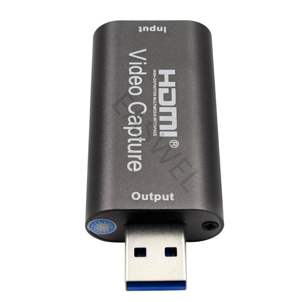 Fit for HDMI to USB Video Screen Capture Card 1080P HD Recorder Game Live Streaming