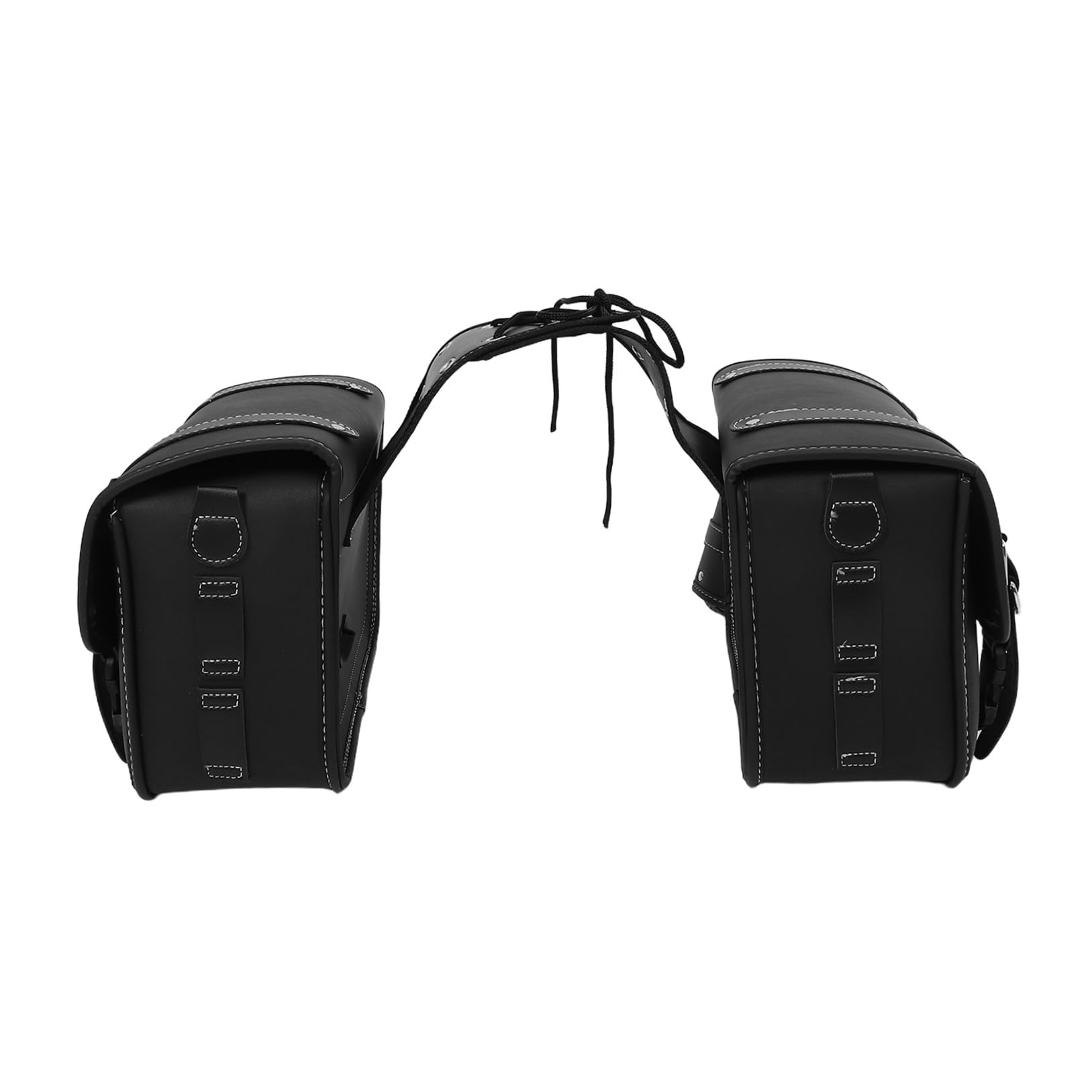 Hemobllo Motorcycle Side Pouch Leather Saddlebag Set Hanging Bags for Motorbike Storage And Travel Accessories