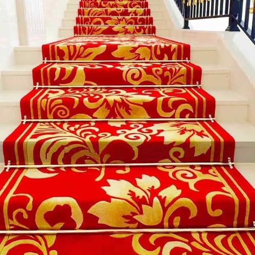 Barres de tapis d'escalier en laiton massif finition théâtre - 4