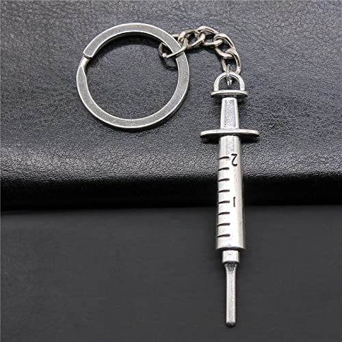 DXCO Regalo De Recuerdo Llavero Termómetro EMT Colgante Llavero DIY Soporte De Metal Cadena
