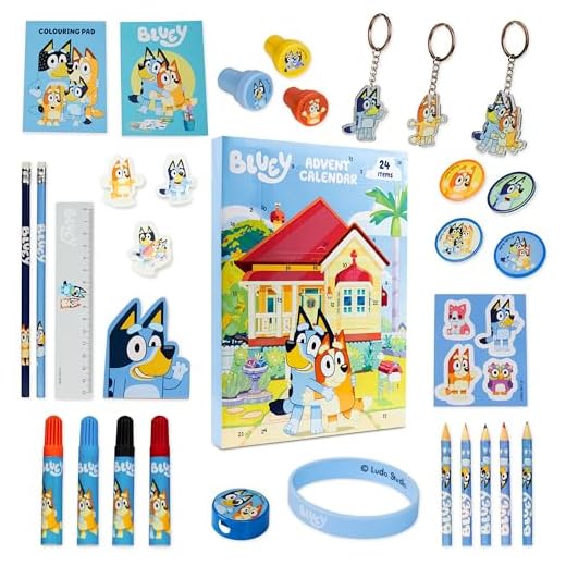 Bluey knutsel adventskalender