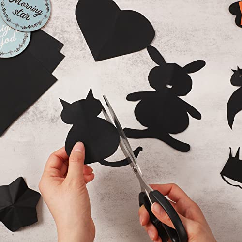 1000 Sheets Black Construction Paper Bulk 9 X 12 Inch Lightweight Cardstock Paper For Kids Adults School Art Class Drawing Craft Projects, Holiday Party Supplies #TOP6