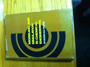 Hardcover Modeling and Simulation in Chemical Engineering Book