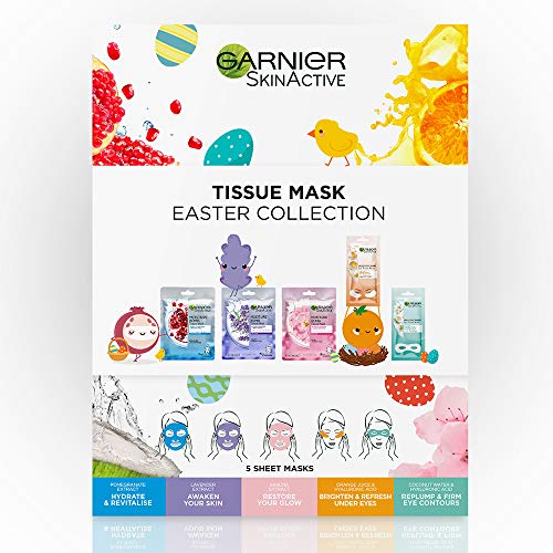 Preisvergleich Produktbild Garnier Tissue Mask Discovery Easter Collection, 551 ml, 5021044128210