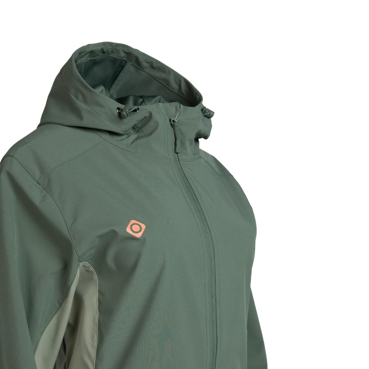 Izas Lanett W Chaqueta de Mujer Soft Shell AWPS Cortavientos Resistente al Agua Térmica Transpirable para Montaña y Uso Urbano con Capucha y Puños Ajustables