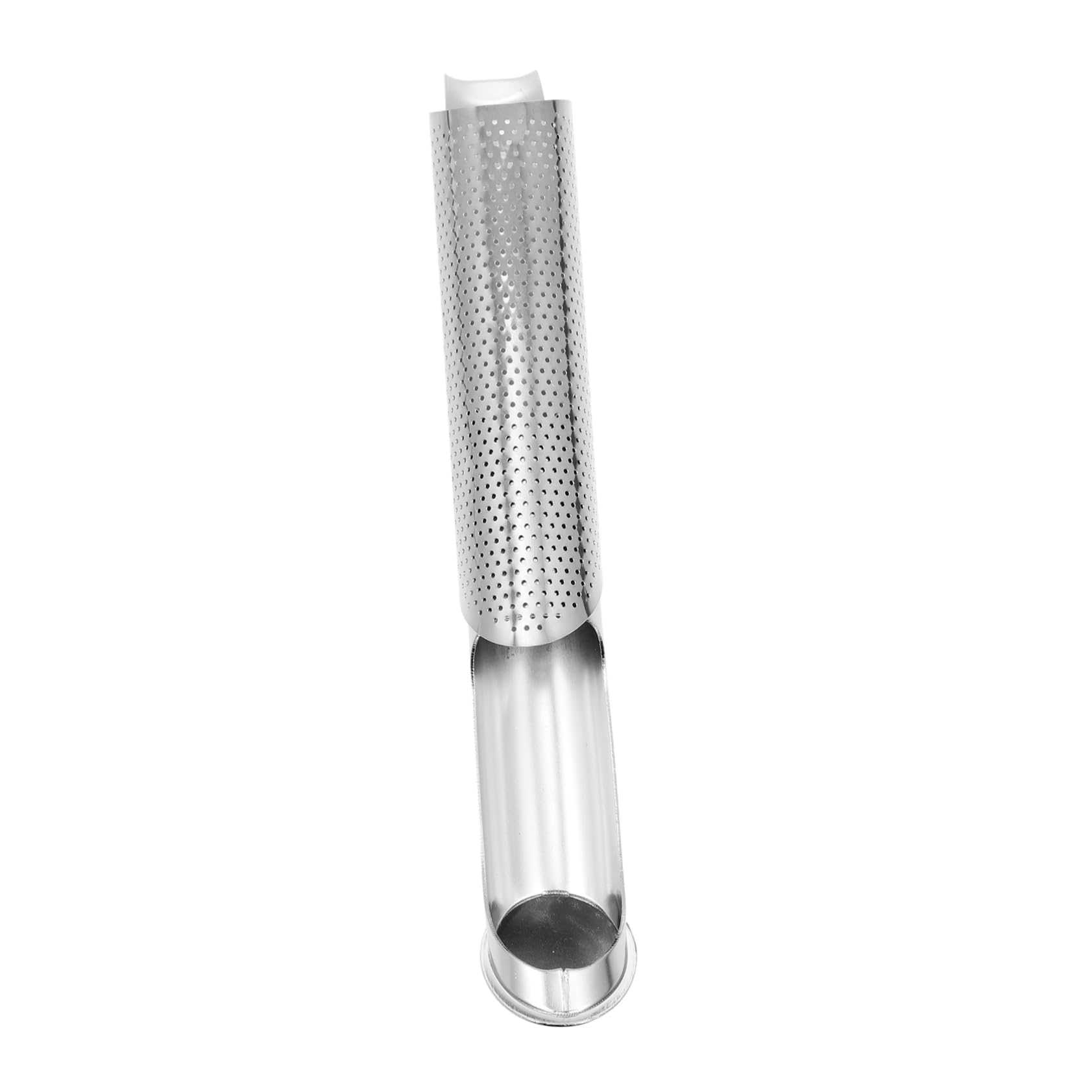 Amosfun Stainless Steel Long Handle Tea Infuser Hanging Loose Leaf Strainer with Curved Design for Easy Stirring and Brewing for Tea Lovers and Filtering Dregs