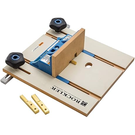 Rockler Router Table Box Joint Jig for Cleated Finger Joints and T-shaped Joints