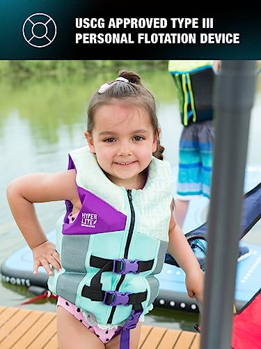 image for HyperLite Elite Child Life Jacket, US Coast Guard Approved Level 70 Bu