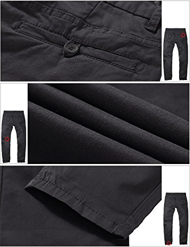 Image of Match Men's Regular Fit Comfort Stretch Casual Chino Pants