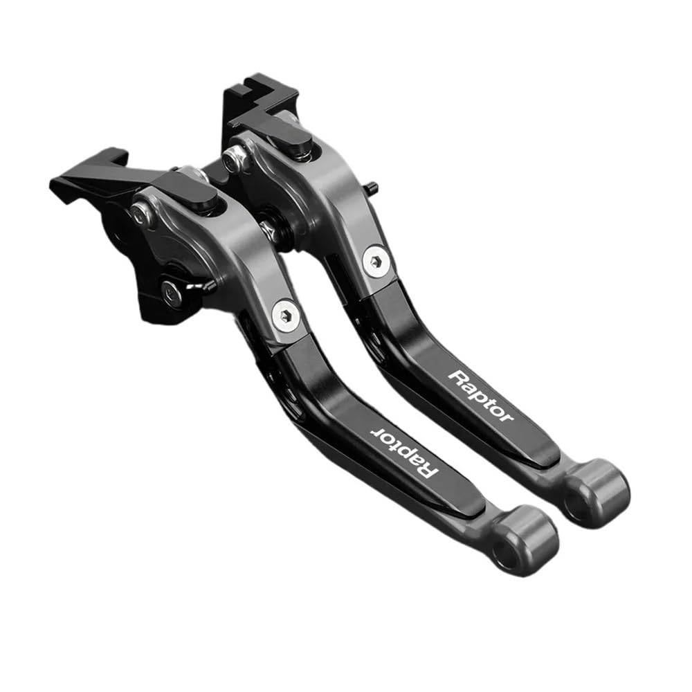 YQIAPZE for YFM660 Raptor YFM700 YFM700R Motorcycle Adjustable Brake Clutch Levers Handle Handlebar Grips Ends Brake Clutch Levers Handlebars