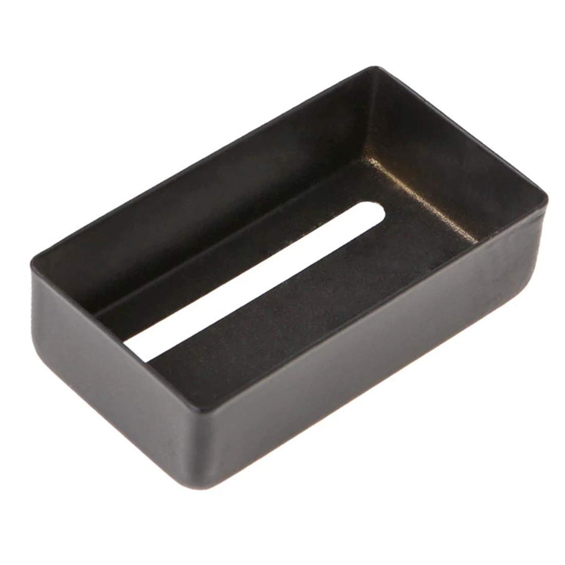 RuiJOTWAT 2PCS Humbucker Pickup Nickel Cover Durable Two-line Covers For Electric Guitar Black - Image 4