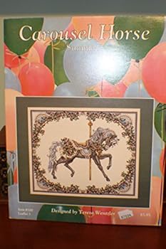 Paperback Teresa Wentzler Carousel Horse Summer Cross-Stitch Chart ~ Leaflet 3 Book