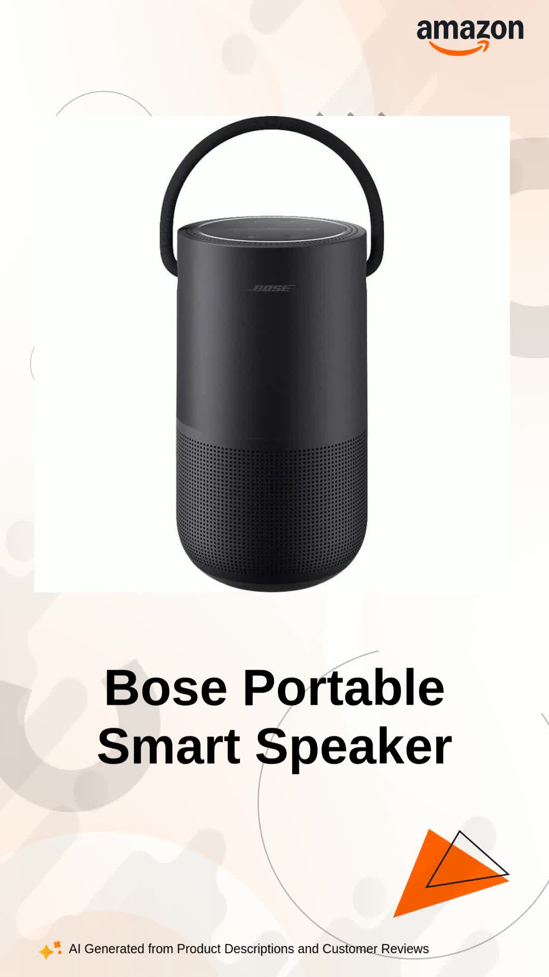 Bose Portable Smart Wireless Bluetooth Speaker with Alexa Voice