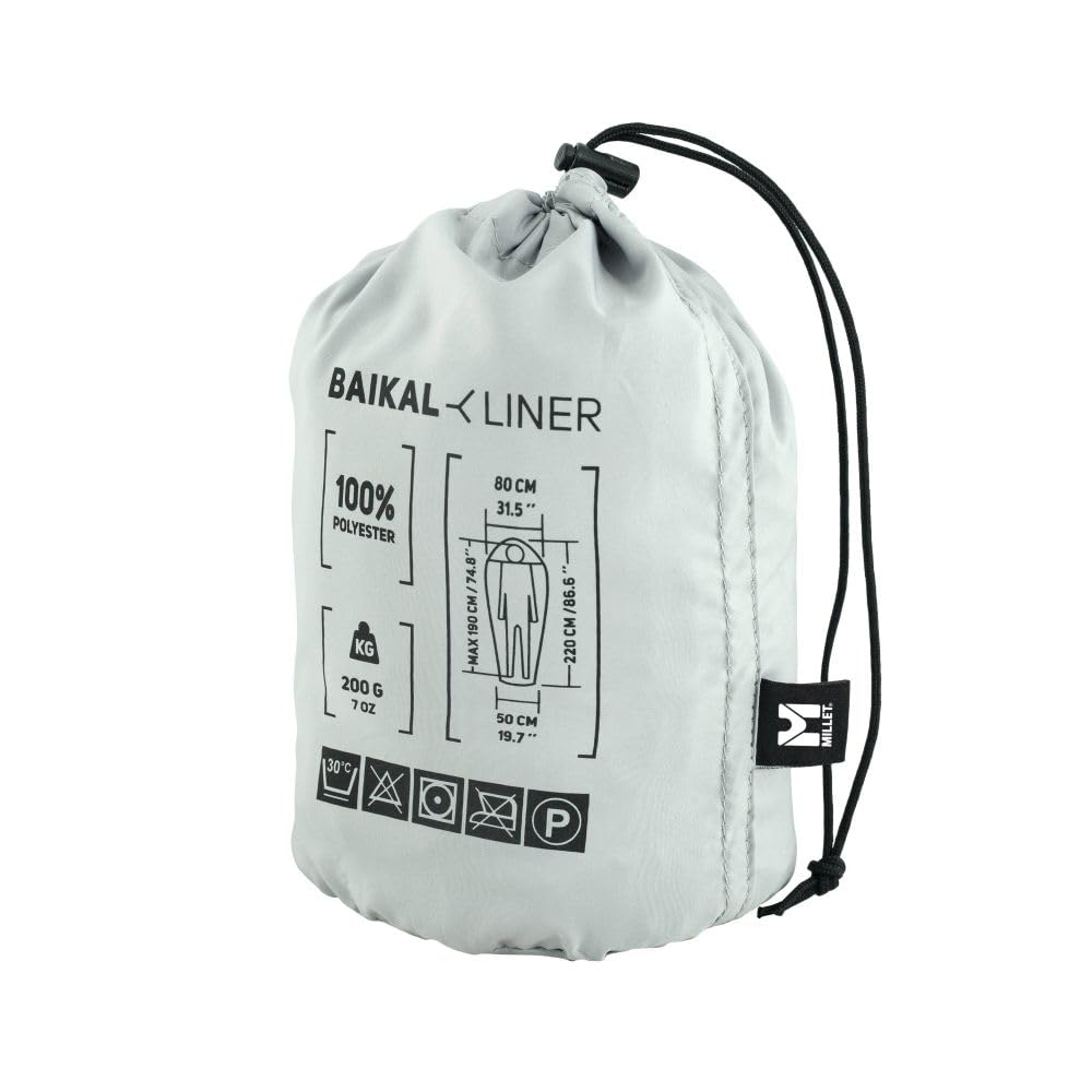 MILLET Baikal Liner Mixte, Blanc (Nouveau Logo), Taille Unique