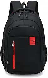Mochila Impermeável Reforçada Escola Viagem Trabalho Faculdade (Vermelho)