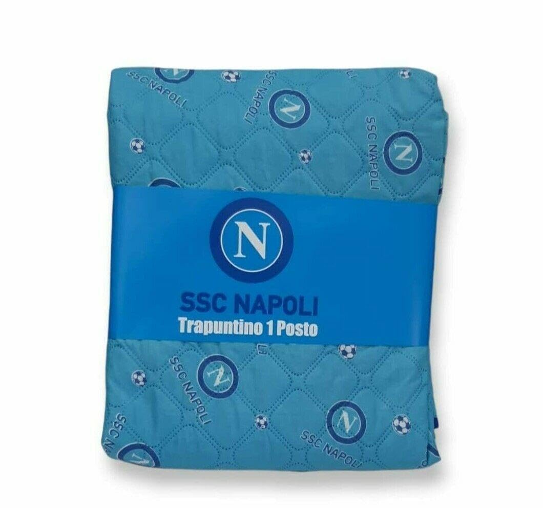EGIDIO Trapuntino Copriletto SSC Napoli Letto Singolo 1 Posto