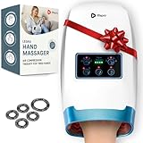 LifePro Legra Hand Massager with Heat and Compression - Finger, Wrist, and Palm Massager with 5 Modes - Pressure Point Therapy for Sensitive Hands, Relaxation, and Comfort