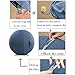 AOLIAZMAX Yoga Ball Cover - Pilates Exercise Yoga Ball Cover, Anti Scratch Exercise Ball Cover with Handle for 55/65/75cm Birthing Ball, Stability Ball, Balance Ball (Without Ball)