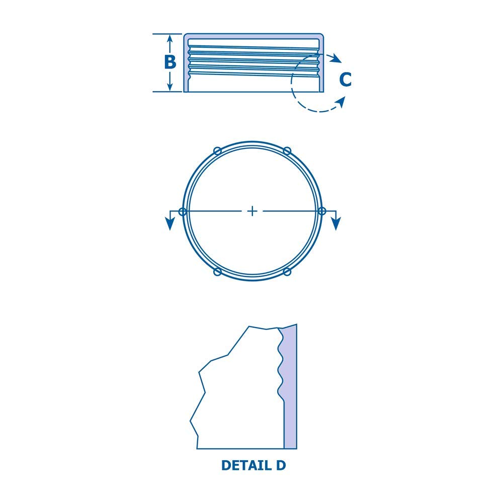 Threaded Plastic Caps for Metric Threads - Threaded Cap For M12x1 Metric Threads Red LDPE MOCAP CMT1210RD1 (qty100)