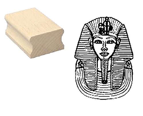 Timbro legno timbro timbro « Faraone Tutankhamon »...