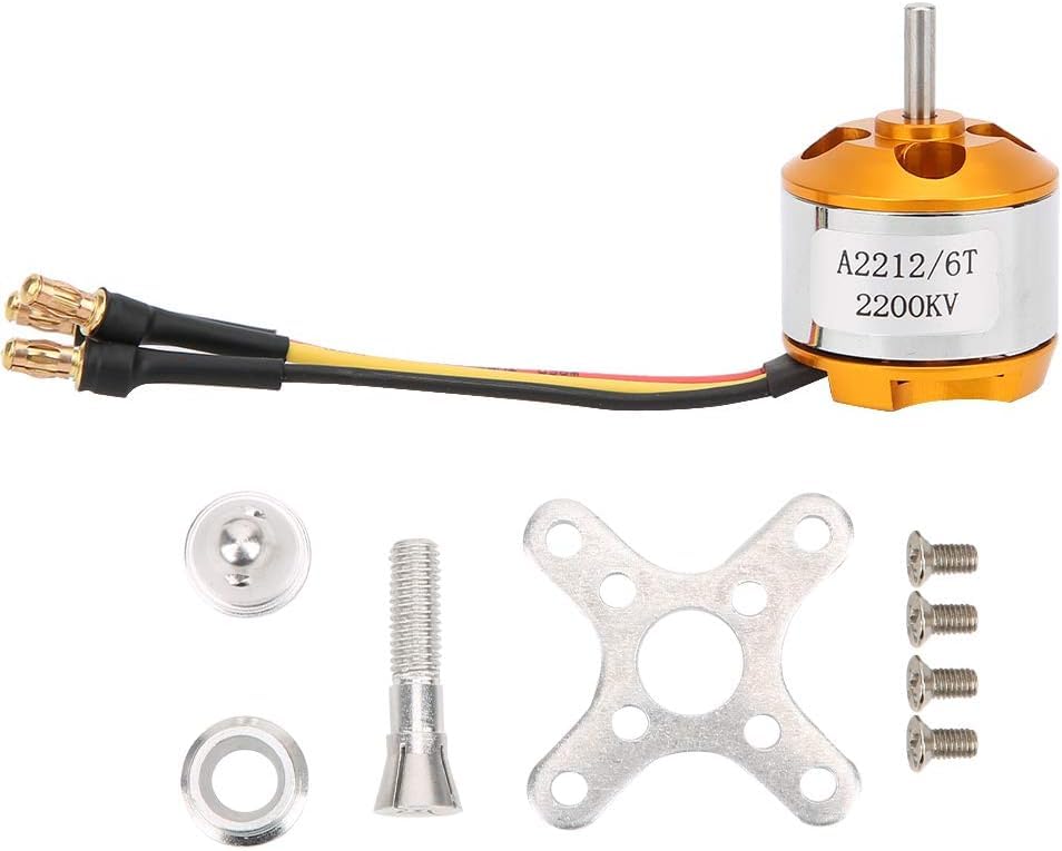 RIDEN 2200KV Brushless Motor Outrunner, Professional A2212 High Power Brushless Motor, RC Models Brushless Motor Controller for RC Quadcopter (B0CTTWLM33) Amazon Price History, Amazon Price Tracker