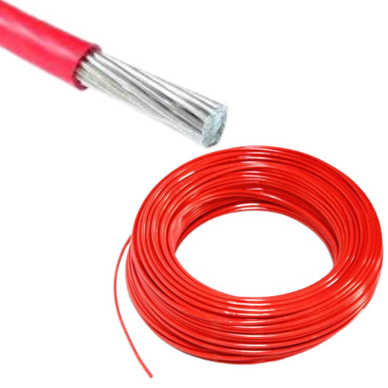 Exxelo Aluminium Wires 2.5mm for Domestic and Industrial Electric Connections up to 1500 watts 200 Meter (Red) (B09Z97N5R6) Amazon Price History, Amazon Price Tracker