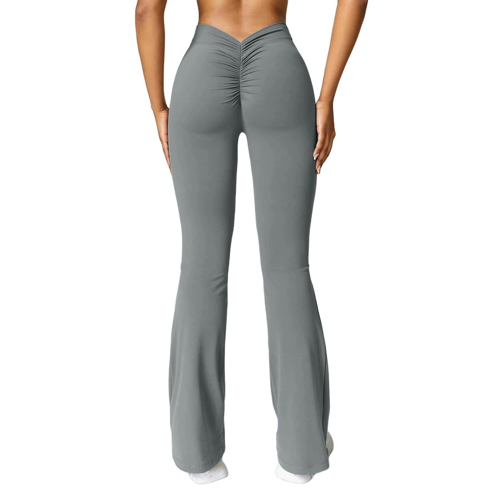 Legginsy dla kobiet UK spodnie do jogi damskie bezszwowe legginsy push up sportowe legginsy wysoka talia siłownia trening bieganie legginsy-czarny-L