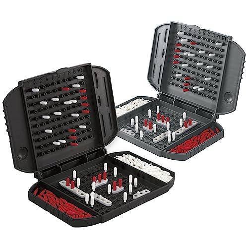 Battleship Grab and Go Game for Ages 7 and Up, Portable for 2 Players, Travel Play for Kids