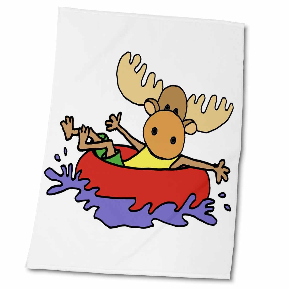 River Tubing Cartoon