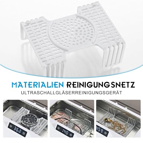 Ultraschallreinigungsgerät Brillenreinigungsgerät 500ml Ultraschallreiniger Ultraschallbad Cleaner...
