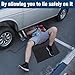 2025 New 60''x28'' Rolling Creeper Mat, Black Car Repair Mat, Foldable Car Repair Pad Suitable for Car Repair Work on All Terrains