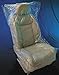 Slip-N-Grip Seat Cover, Roll, Plastic, PK500