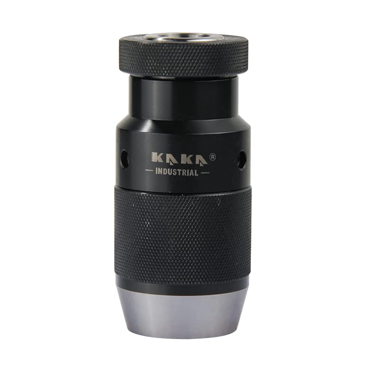KAKA INDUSTRIAL Heavy Duty Keyless Drill Chuck, Jacobs Taper Stock (HPJ0220(1/32"-3/4"-JT3))