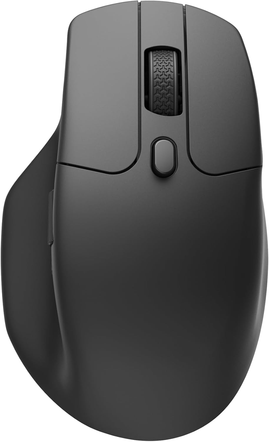 Bottom view of Keychron M6 mouse showing DPI and Report Rate buttons