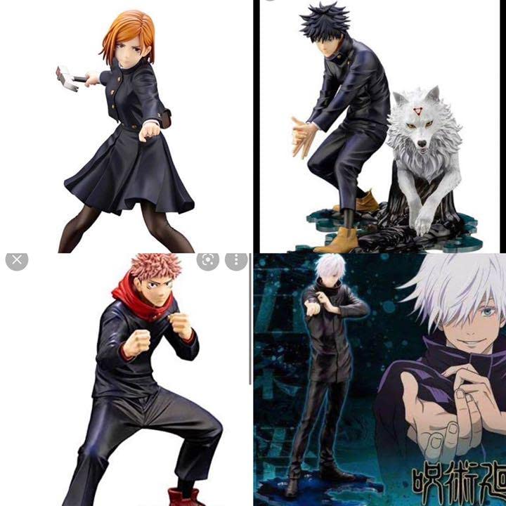 ARTFX J 五条悟 虎杖悠仁 伏黒恵 釘崎野薔薇 4体セット おまけ Amazon.co.jp: ARTFX J 五条悟 虎杖悠仁 伏黒恵 釘崎野薔薇 4体